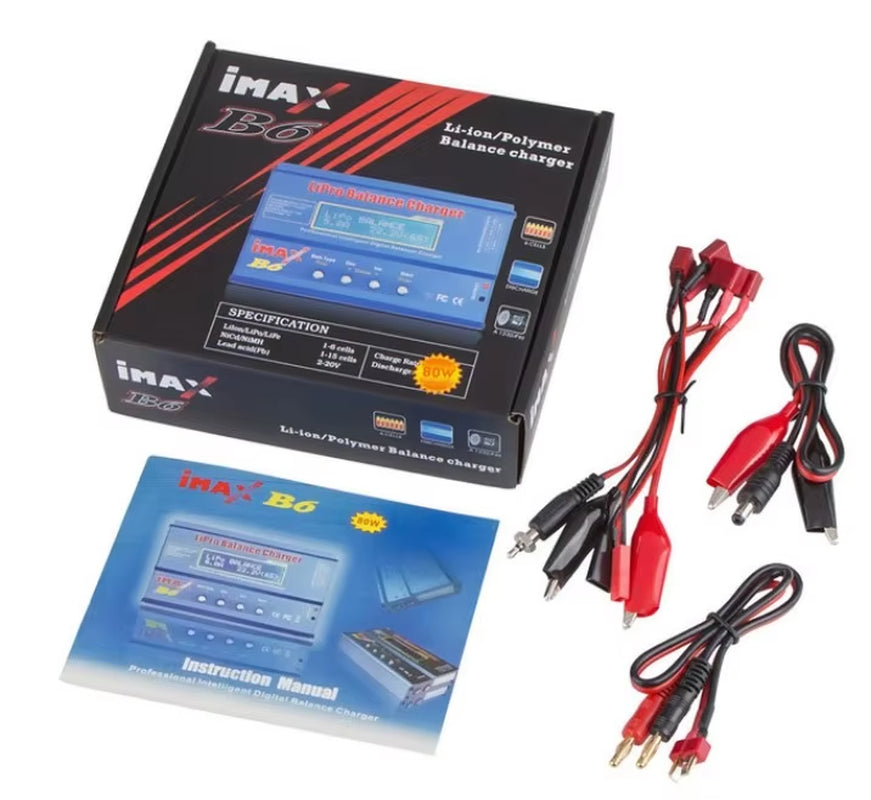 Battery Charger Lipo Balance Charger Imax B6 15V 6A Charger Lipro Digital RC Battery Balance Charger 12V Power Adapter