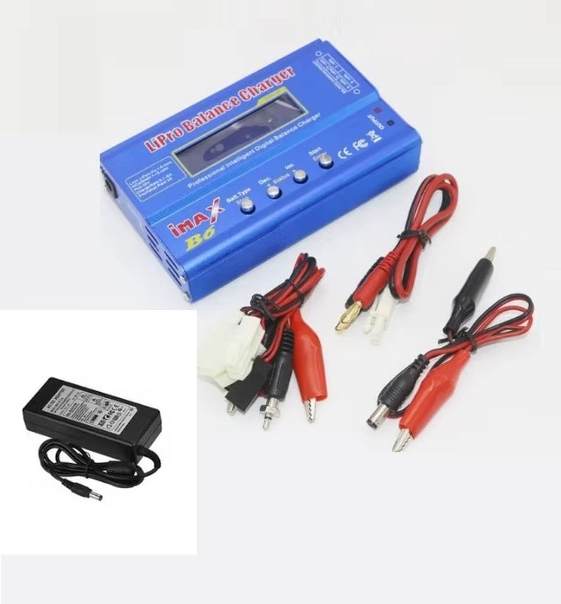 Battery Charger Lipo Balance Charger Imax B6 15V 6A Charger Lipro Digital RC Battery Balance Charger 12V Power Adapter